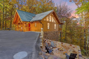 Moonlight Obsession a Dog Friendly 2 BD 2 Bath Log Cabin located 5 miles from downtown Gatlinburg